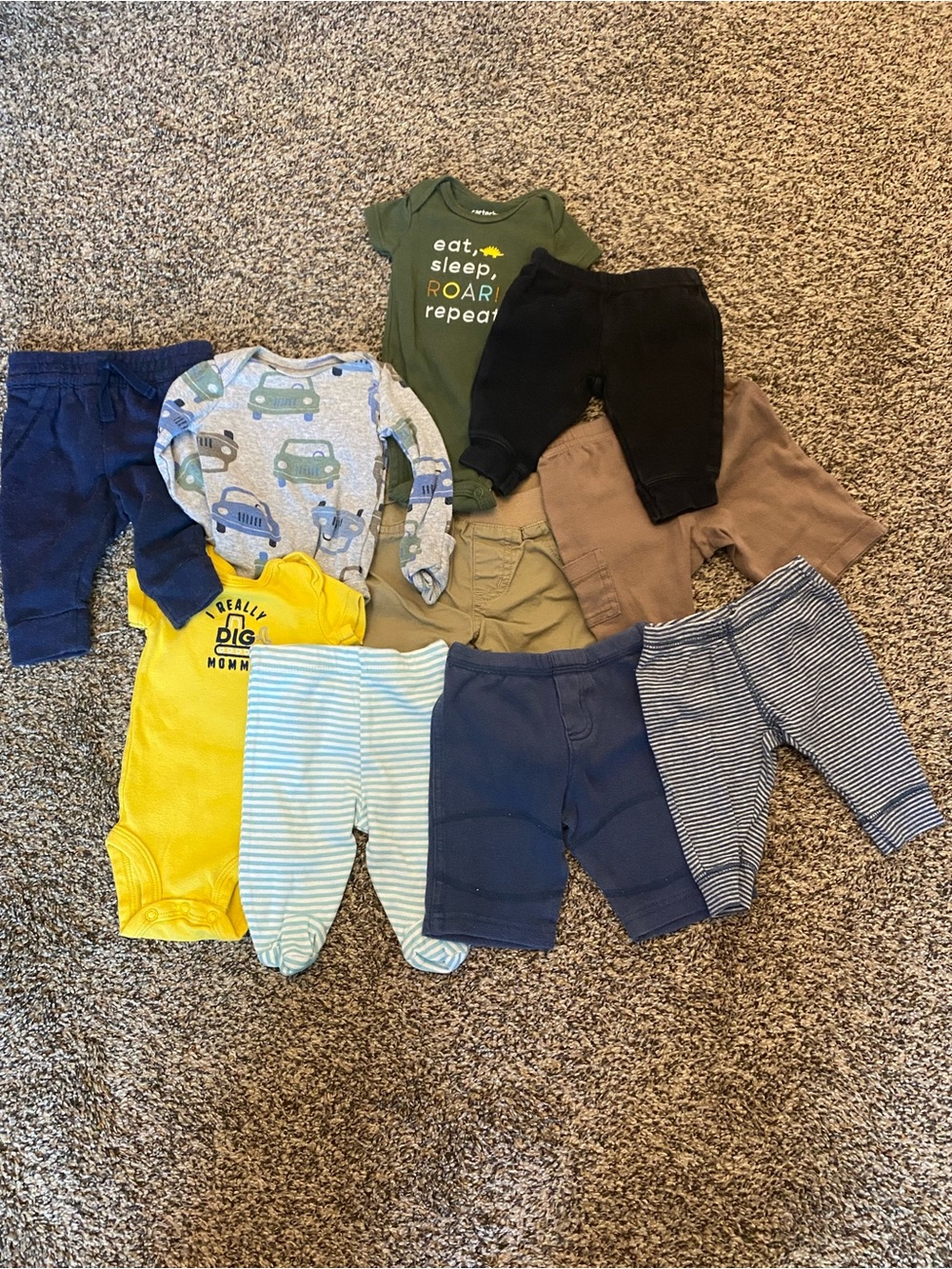 Newborn boy clothes bundle